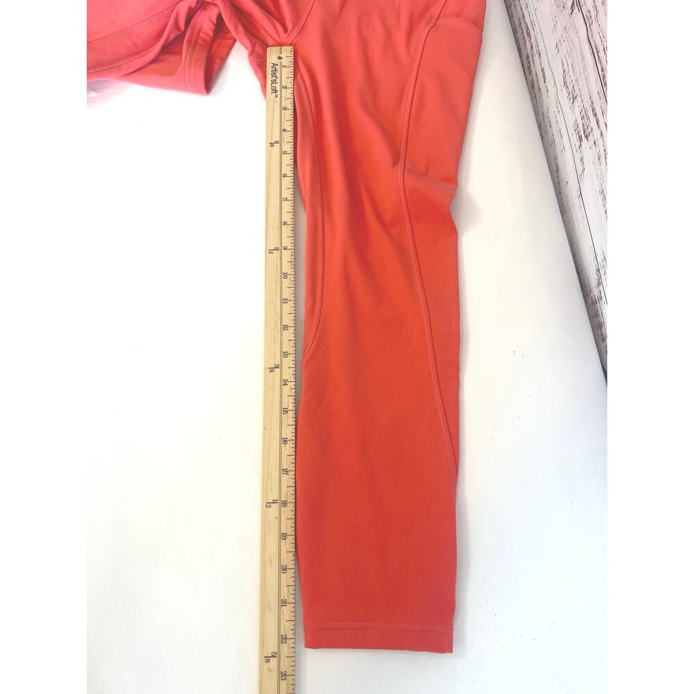 Lululemon Align High-Rise Pant Pockets Womens Coral Size 6 - Picture 8 of 8